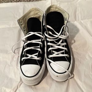 Black Platform Converse